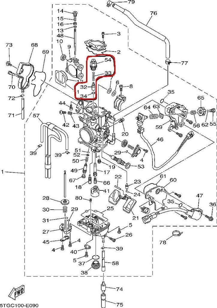 06 YFZ Carb Honda TRX 450R